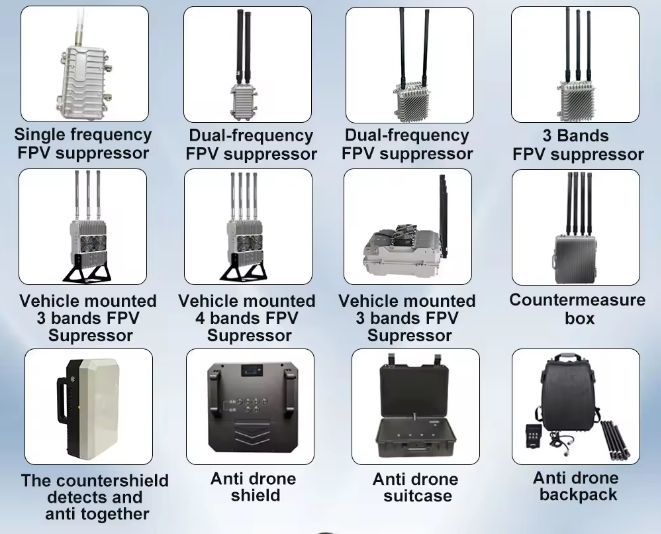 Wide Band Drone جهاز تشويش Module 20W RF Module 2000-6000MHz Power Amplifier Module