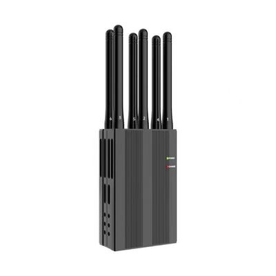 Buy 10 Antenna Handheld Signal Jammer Portable Mobile Signal Jammer DC12V online manufacture
