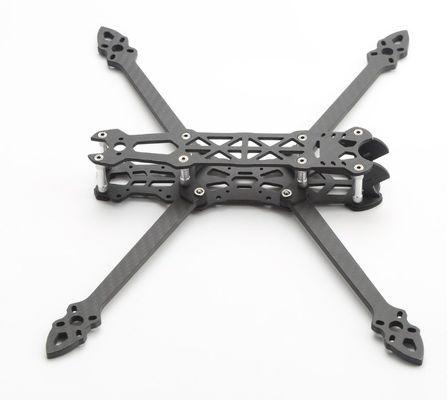 kopen MARK4 V2-7 inch X-Type Quadcopter Kit Carbon Fiber FPV Racing Drone Frame met 6mm Arm online vervaardiging