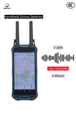 購入 手持ち 2000m ロングレンジ UAV検出器 Dji ドローン検出器 シンプルな操作 オンライン製造
