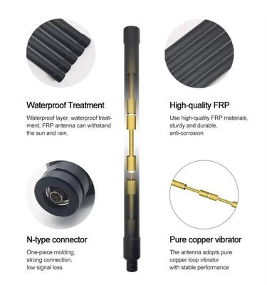 Durable 3-8dbi Fiberglass Antenna 5150-5350MHz Outdoor Omni Antenna