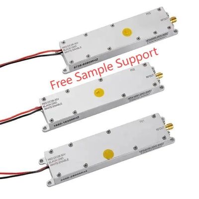                    433 800 900 1.2g 1.4G 1.5g 2.4G 5.2g 5.8g 10W GaN Module for Anti Drone System Anti Fpv RF Amplifier             