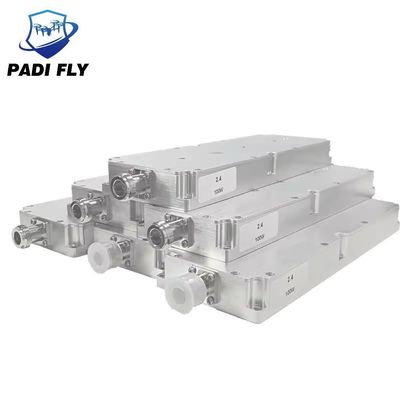                    Anti-Drone 1.2g 2.4G 5.2g 5.8g 20W 50W 100W GaN RF Power Amplifier Module for Anti Fpv Defense System UVA Jammer             