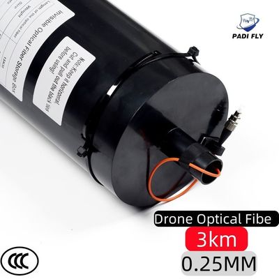High Bandwidth 3km Low Latencydrone Optical Fiber Travel Machine Fpv Accessories 0.25mm High Efficiency Uav Optical Fibe