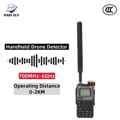 High Quality 700-1500MHz Multi Band Multi Band 1-2km Operating Distance Uav Detector with Dji Autel Fpv Drone Signal Detection Jammer System