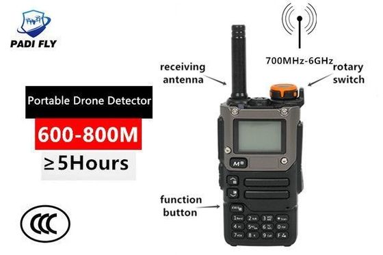 Handheld 700MHz-6GHz Fpv Drone Radar Detector Phone WiFi GPS Signal Jammer