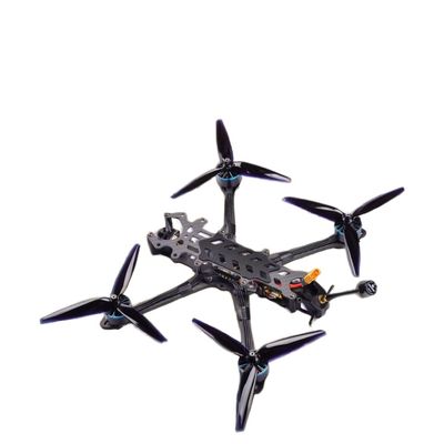 Piranha 7-Inch Carbon Fibre Racing Drone Kit Long Range FPV Analog Video Transmission UAV Remote Control Security Protection