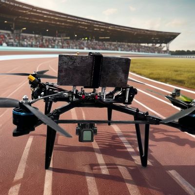 7 Inch Fpv Drone Kit Quadcopter Remote Control Drone 3.3G 2.5w 4w VTX Image Transmission Distance of 3km Racing Drones