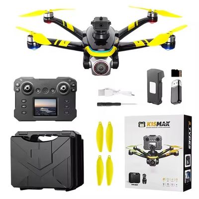 Professional K15 MAX FPV Drone with Brushless Motor and 6-Axis Gyro for Aerial Photography and Remote Control Operation